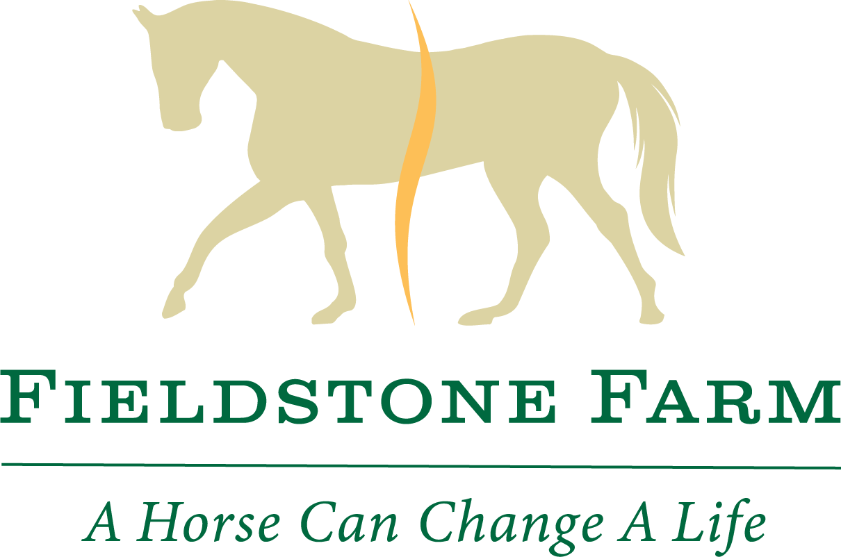 Fieldstone Farm Logo - A Horse Can Change A Life